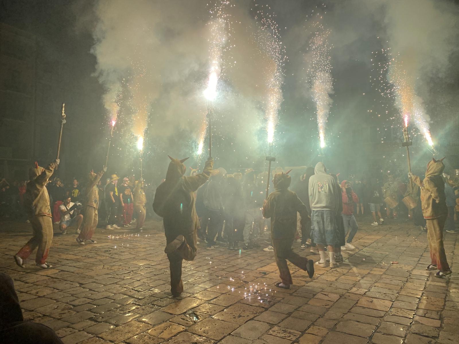 A Reus, Correfoc !'24 Correfocs