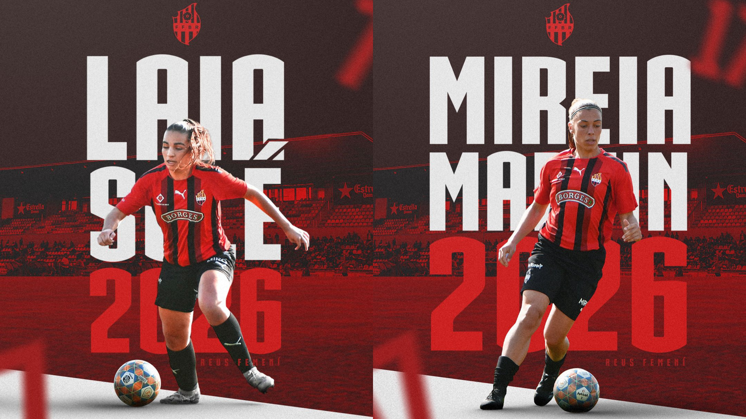Laia Solé i Mireia Martín