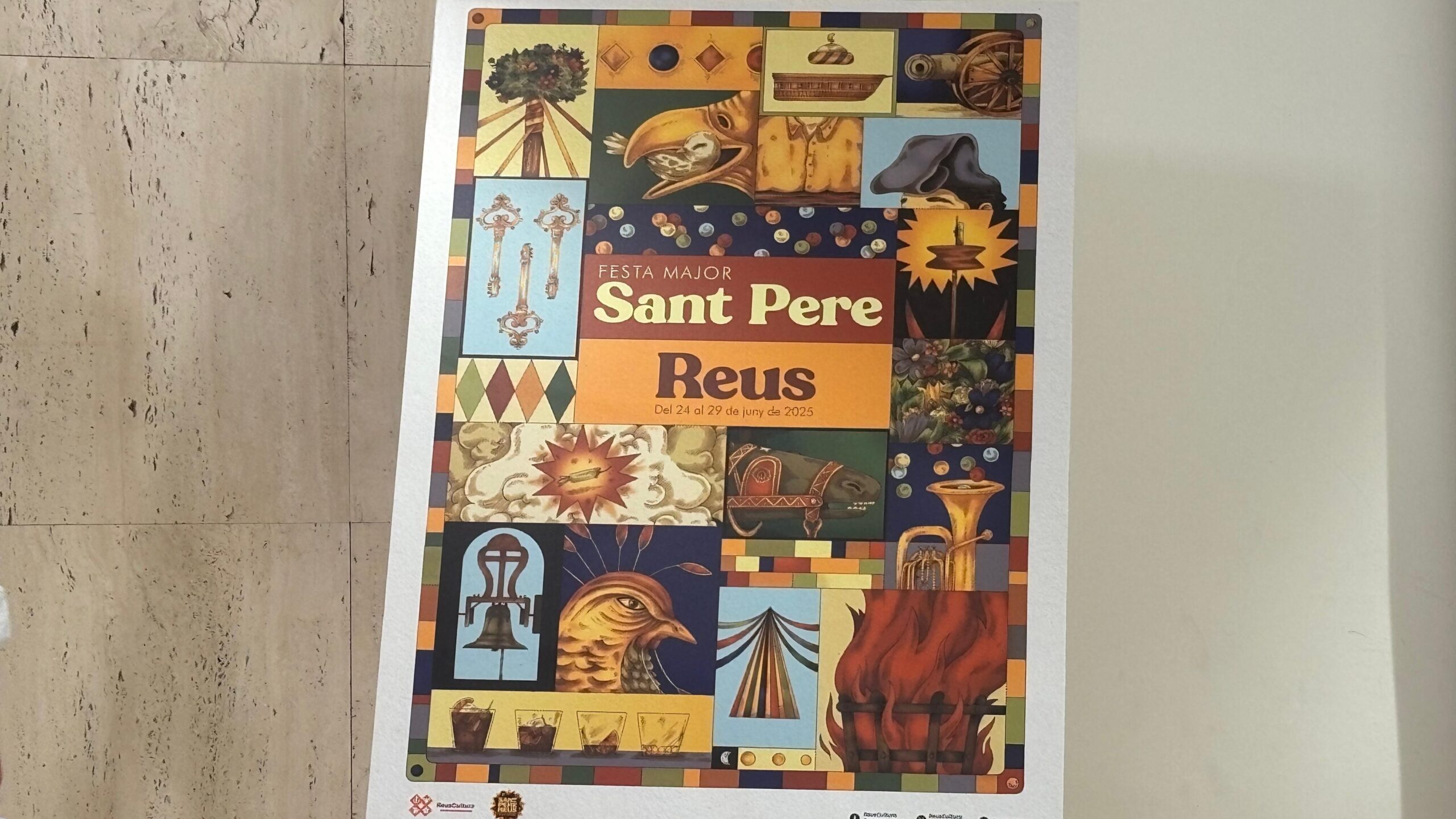 cartell de la Festa Major de Sant Pere
