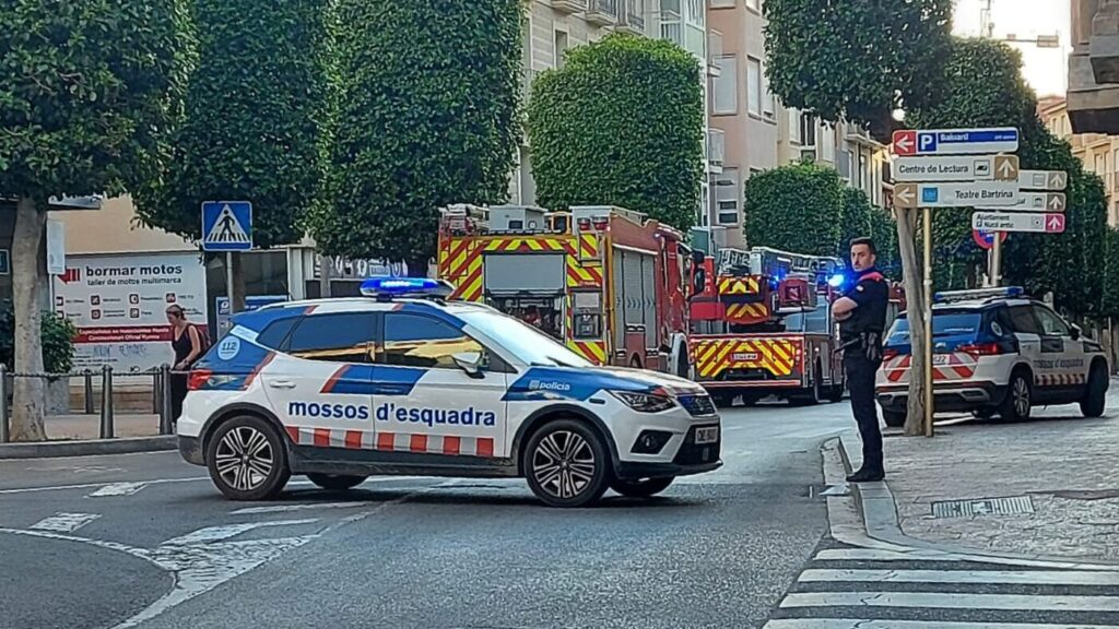 incendi al centre de Reus