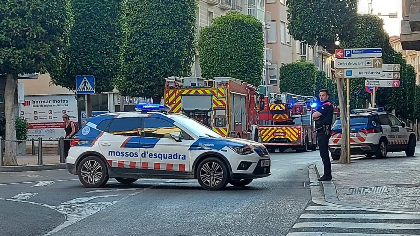 incendi al centre de Reus