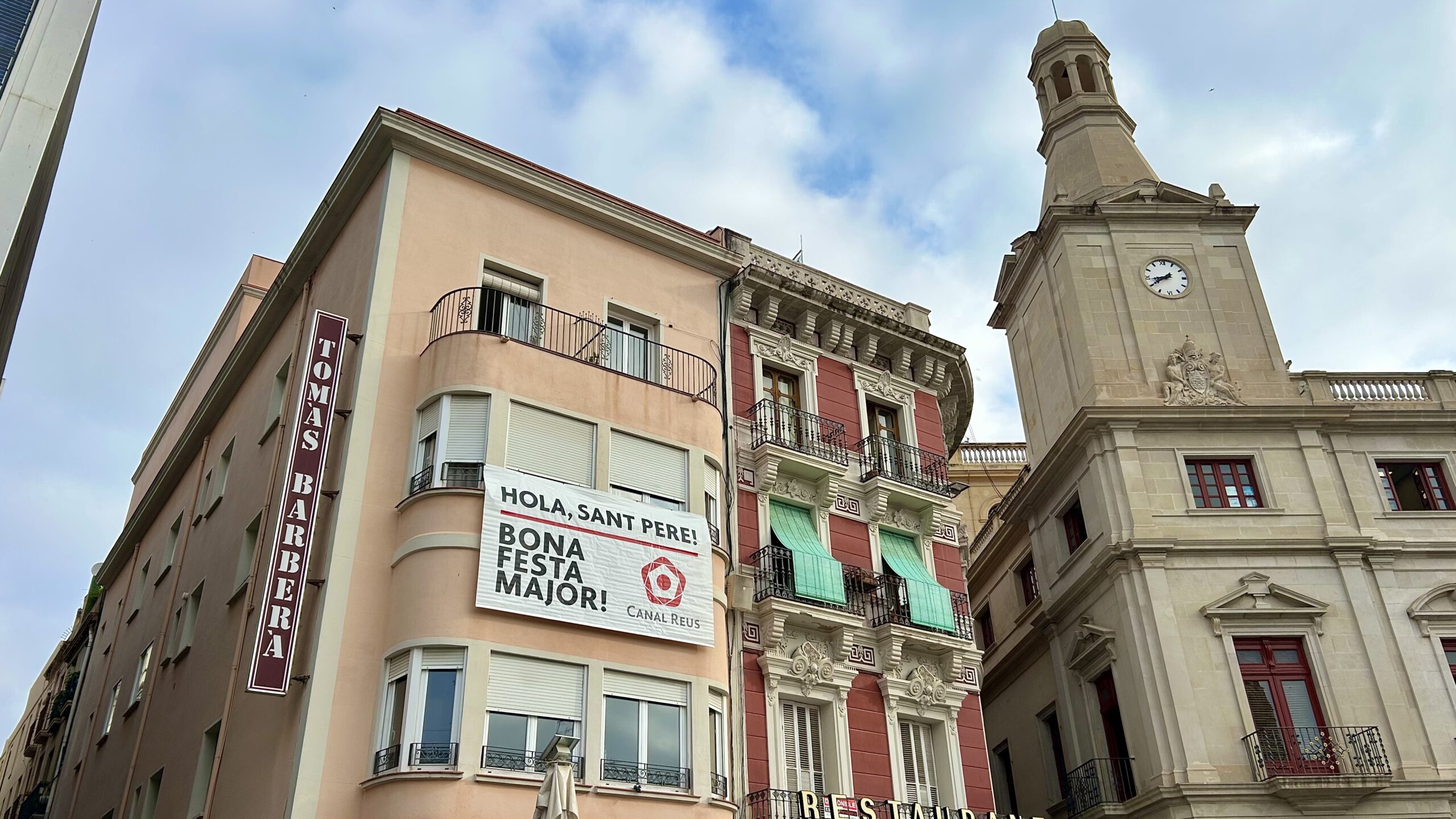 Hola, Sant Pere! 2025 - pancarta