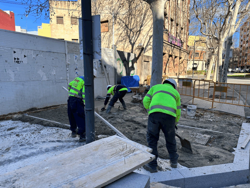 actuació voreres reus