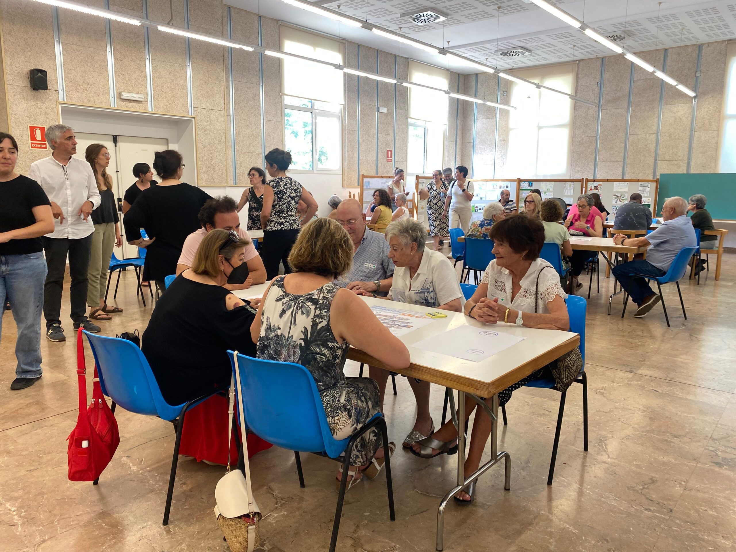 sessió sobre salut comunitària