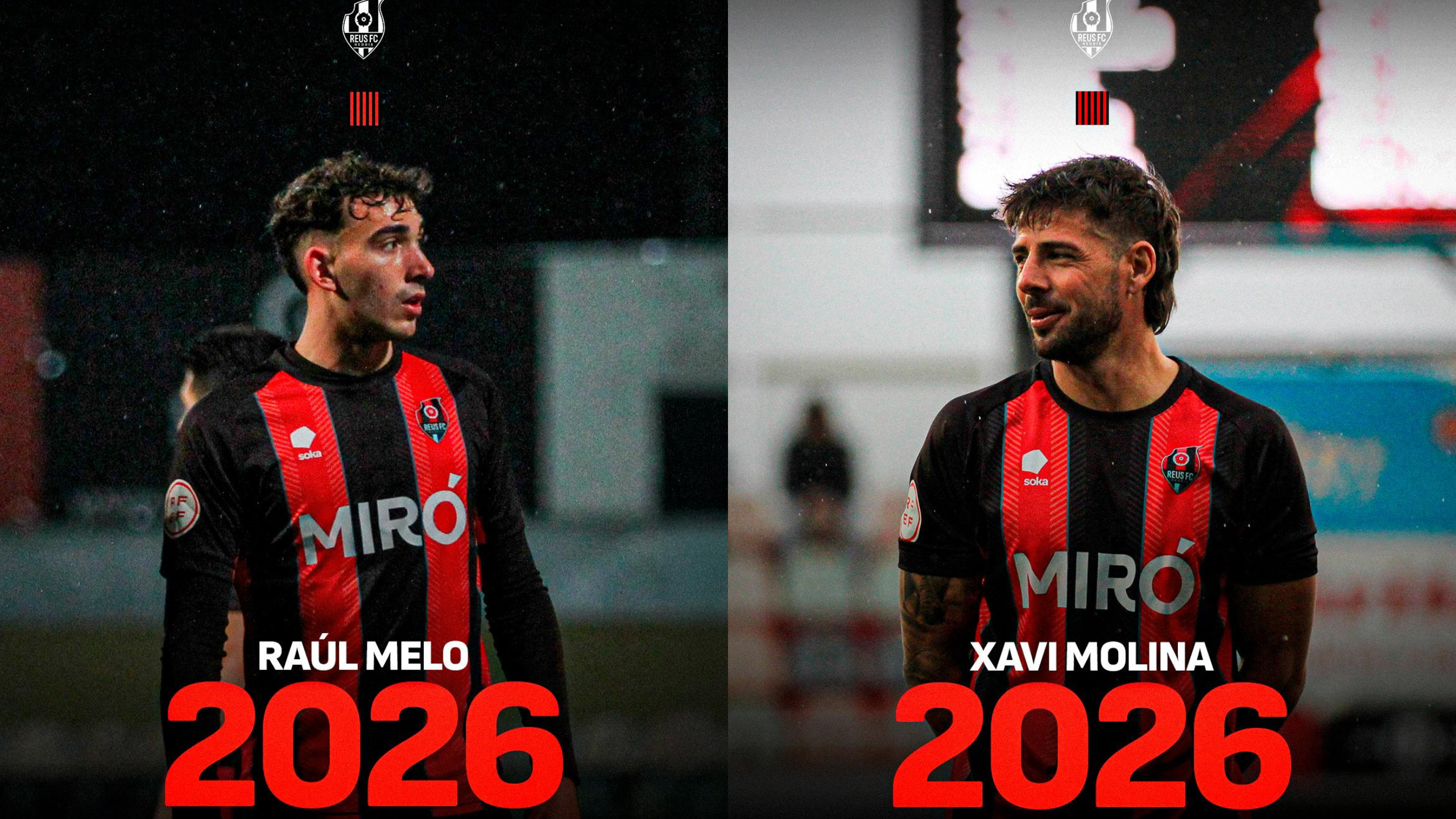 Raúl Melo i Xavi Molina