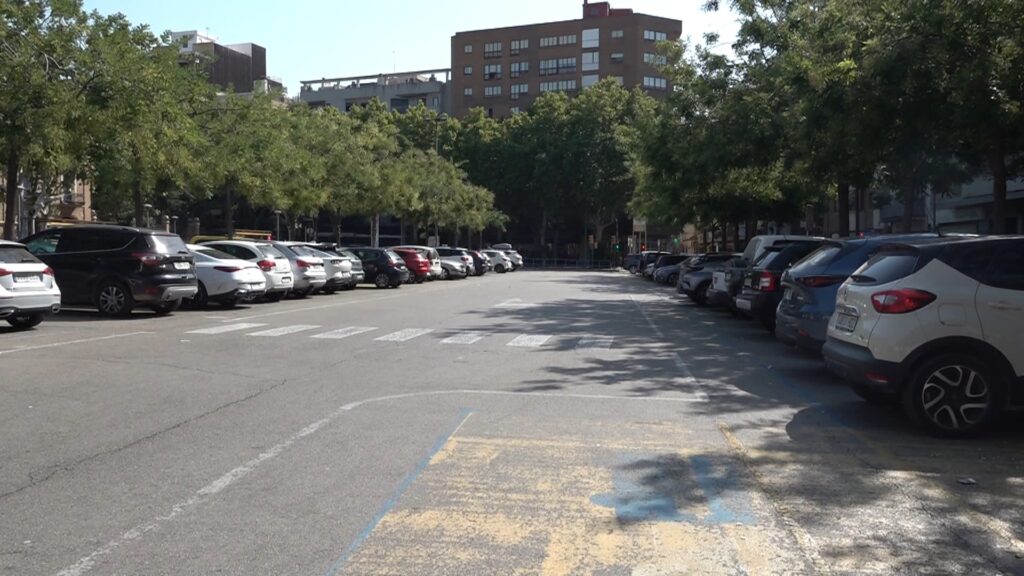zona blava de la Biblioteca