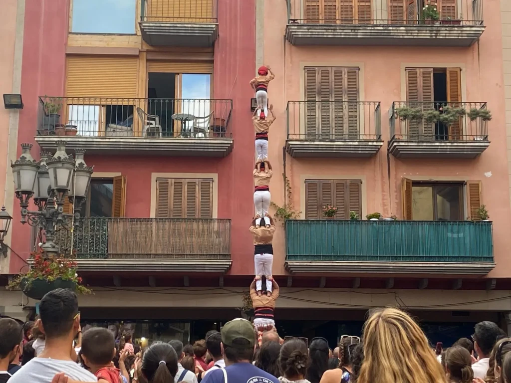Pilar de sis dels Xiquets de Reus, Cambrils'25
