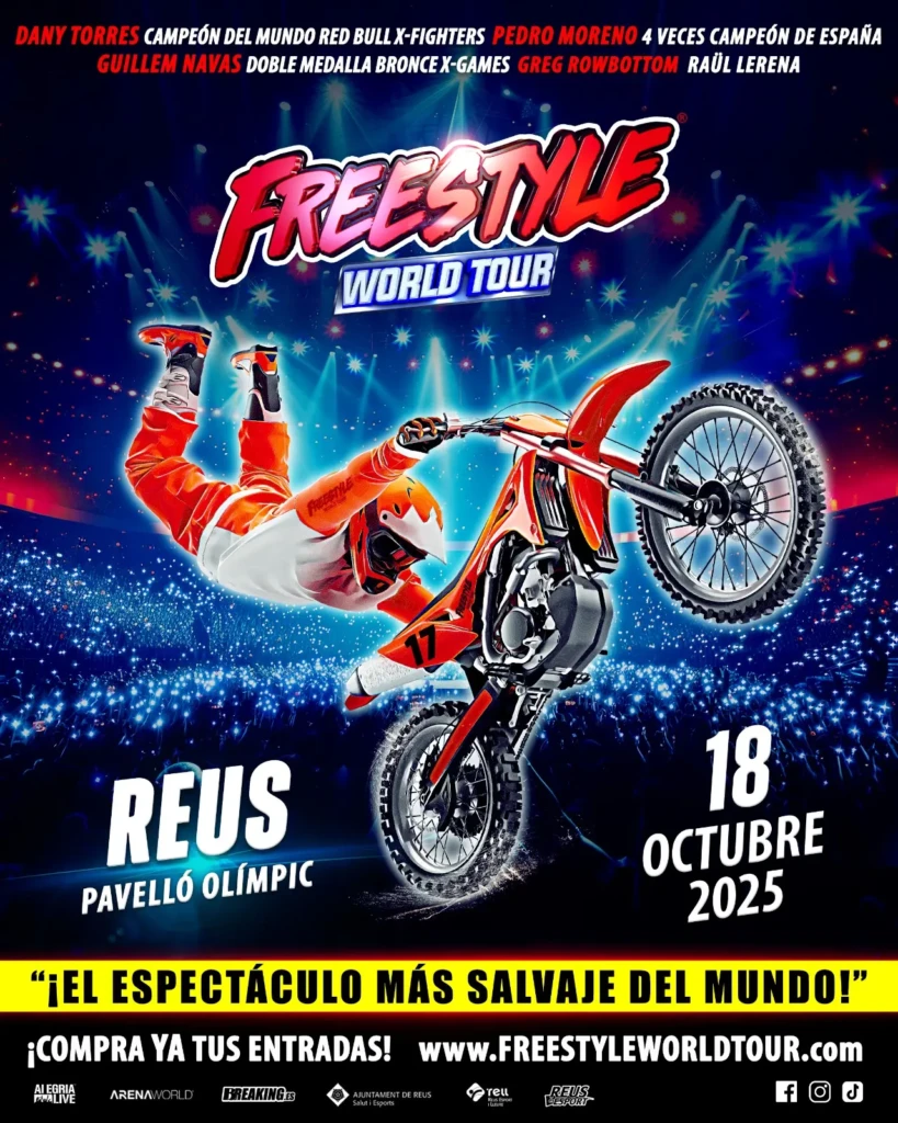 Cartell Freestyle World Tour Reus 2025