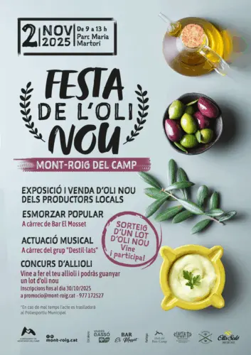 Festa de l’oli nou 2025 | Mont-roig del camp