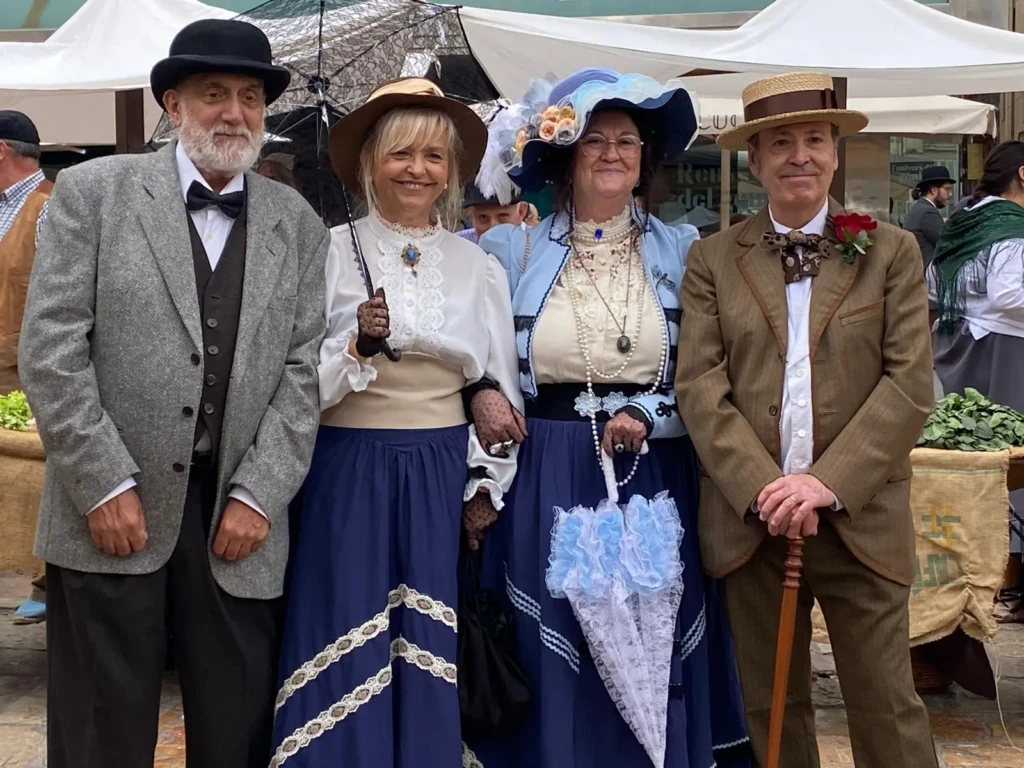Personatges a la Festa Modernista'25