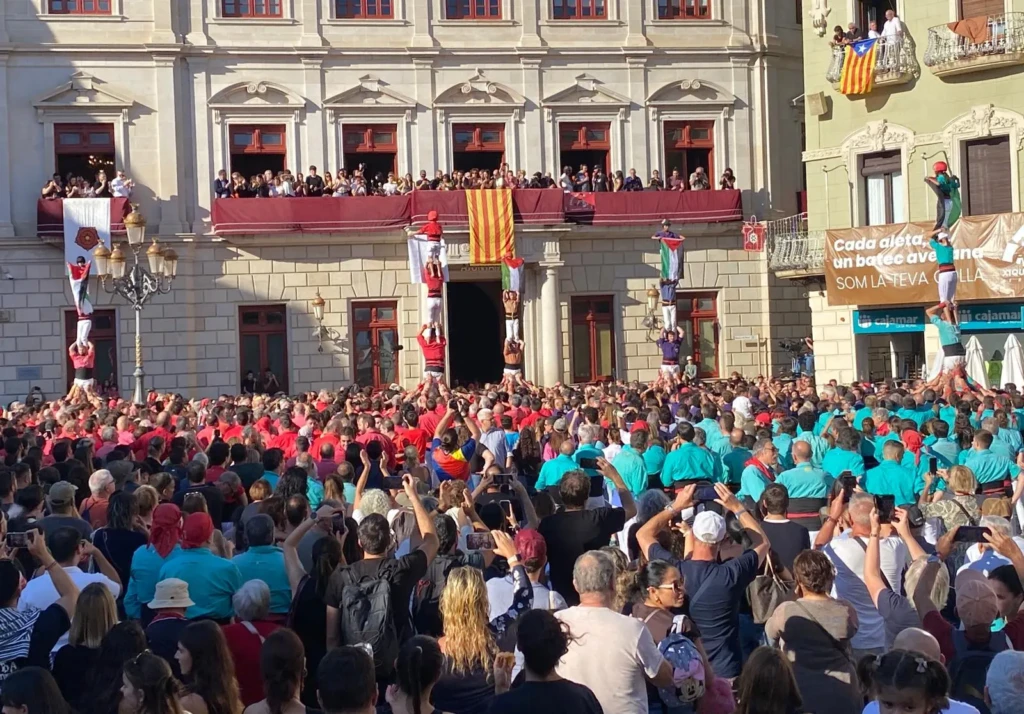 pilars diada castellera Mercadal