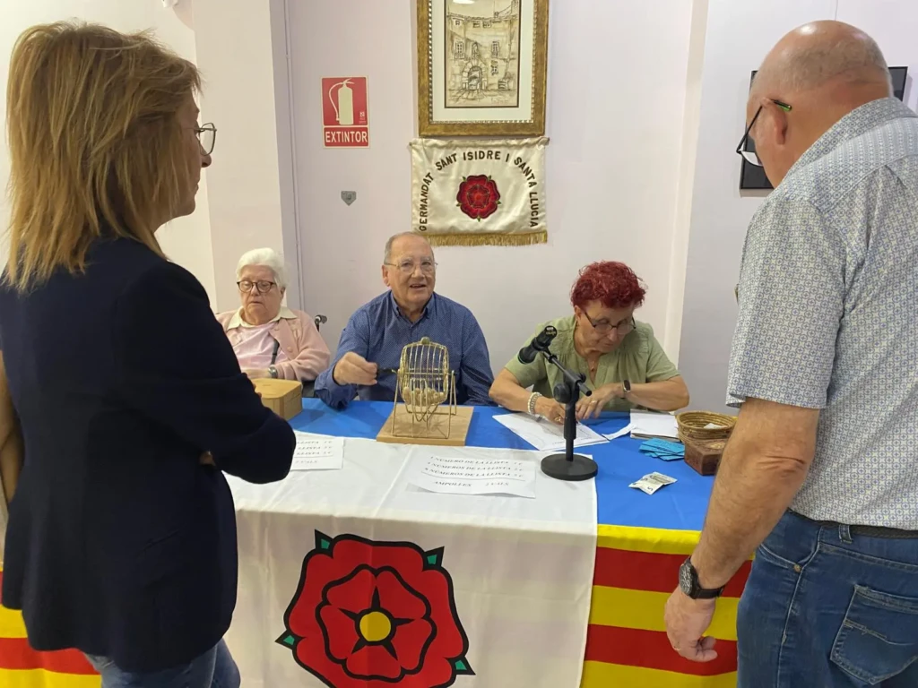 Rifa de confitura per Tots Sants a Santa llúcia'25
