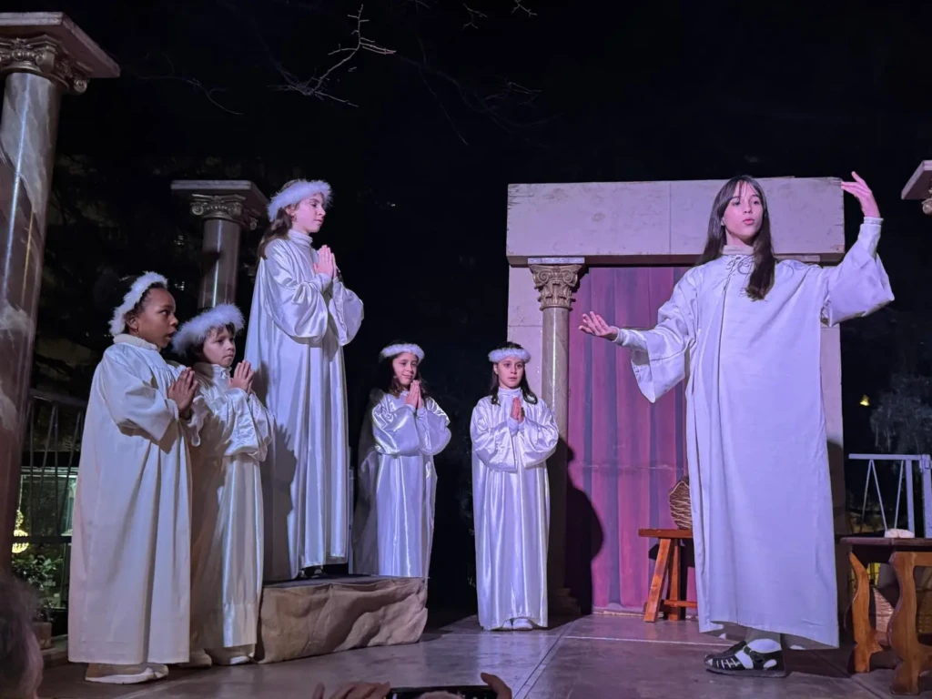 Àngels i Maria als Retaules Vivents a Reus'25