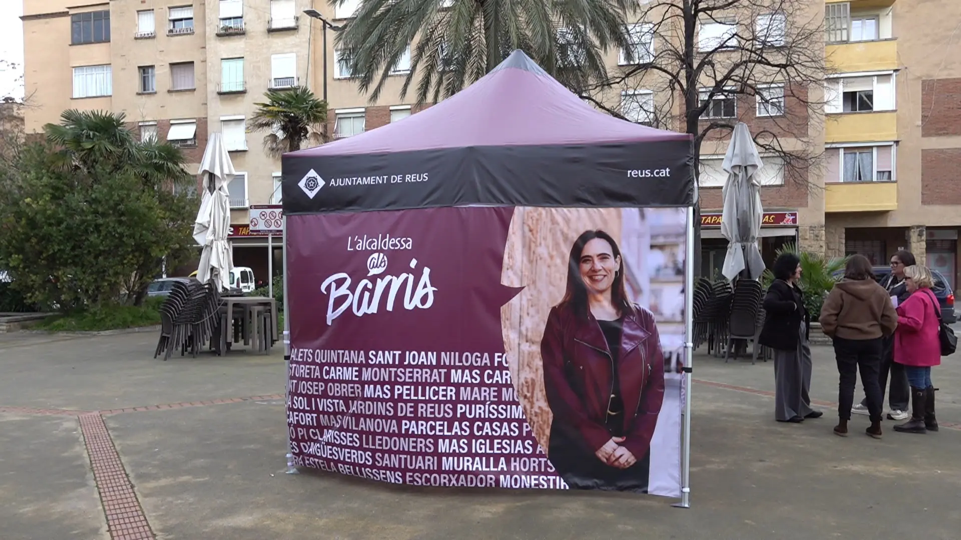 El barri Fortuny, el primer en acollir el programa "L'alcaldessa als barris"