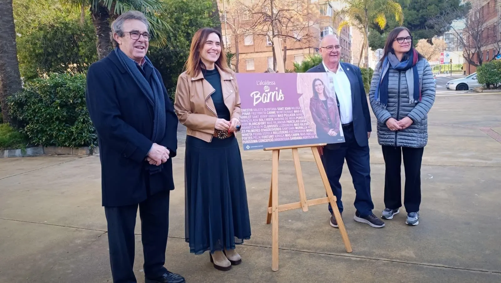 L'alcaldessa Sandra Guaita ha presentat el projecte "alcaldessa als barris" que pretén millorar la ciutat des dels Barris