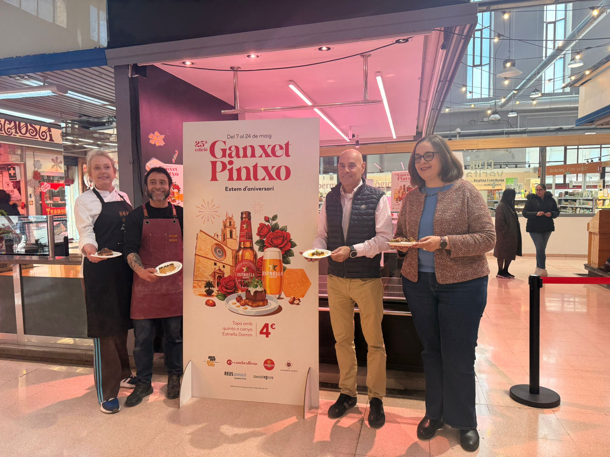 EL GANXET PINTXO DE REUS CELEBRA LA 25 EDICIÓ