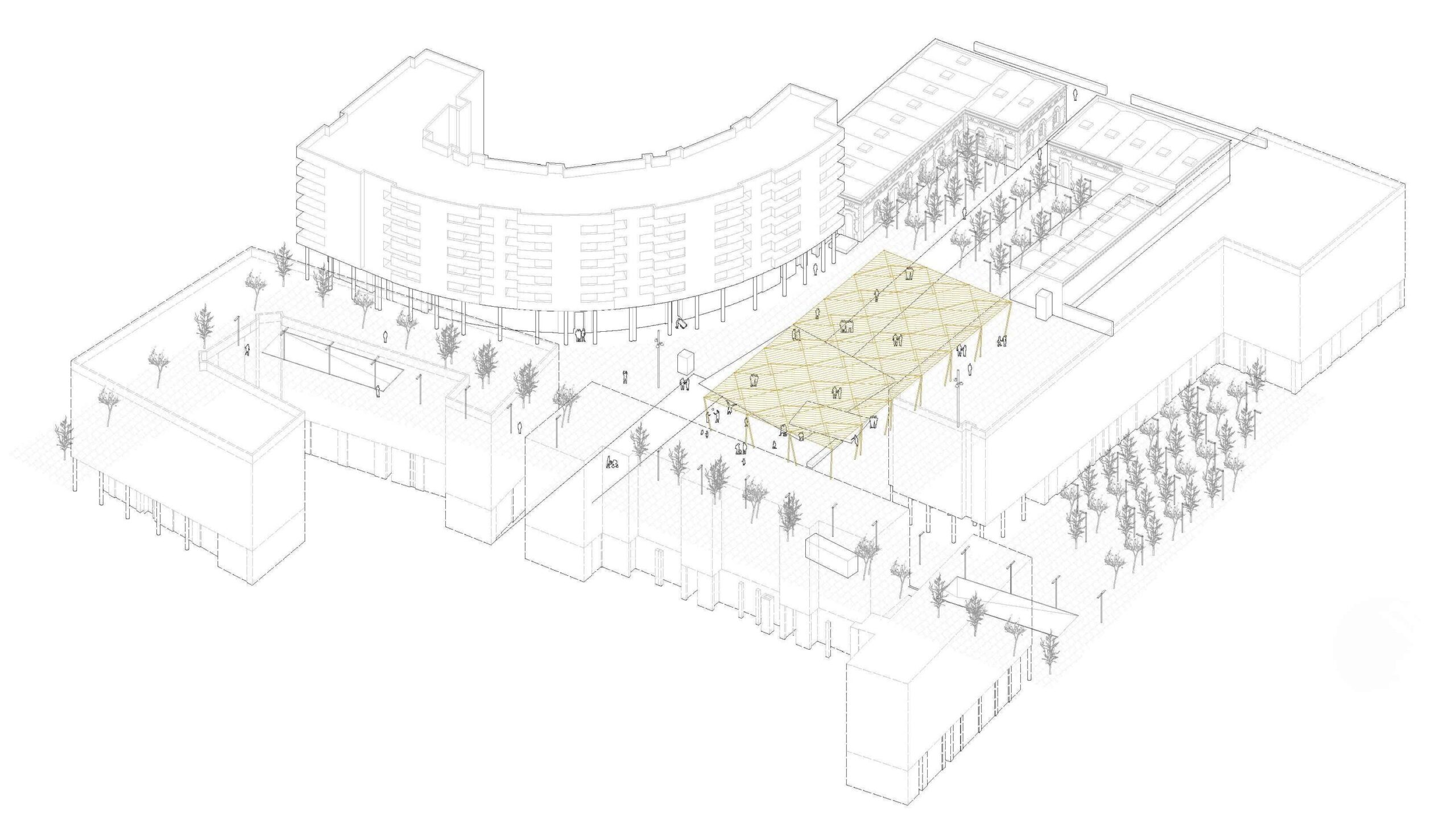 El Pla d’Ombratge ha estat desenvolupat a partir de l'avantprojecte redactat pel Centre de Recerca Urbana del Camp (CRUC) de l'Escola d'Arquitectura de Reus