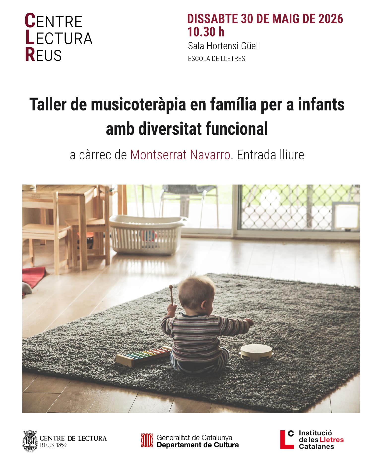 20260530-Taller de musicoteràpia en família per a infants amb