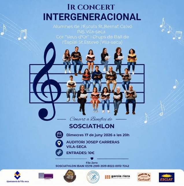 Concert: 1r Concert Intergeneracional | Vila-seca