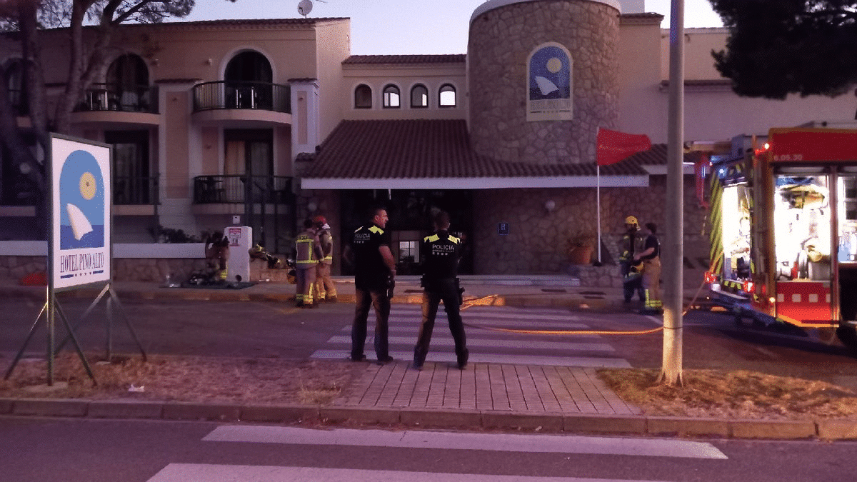 Incendi Mont-roig hotel