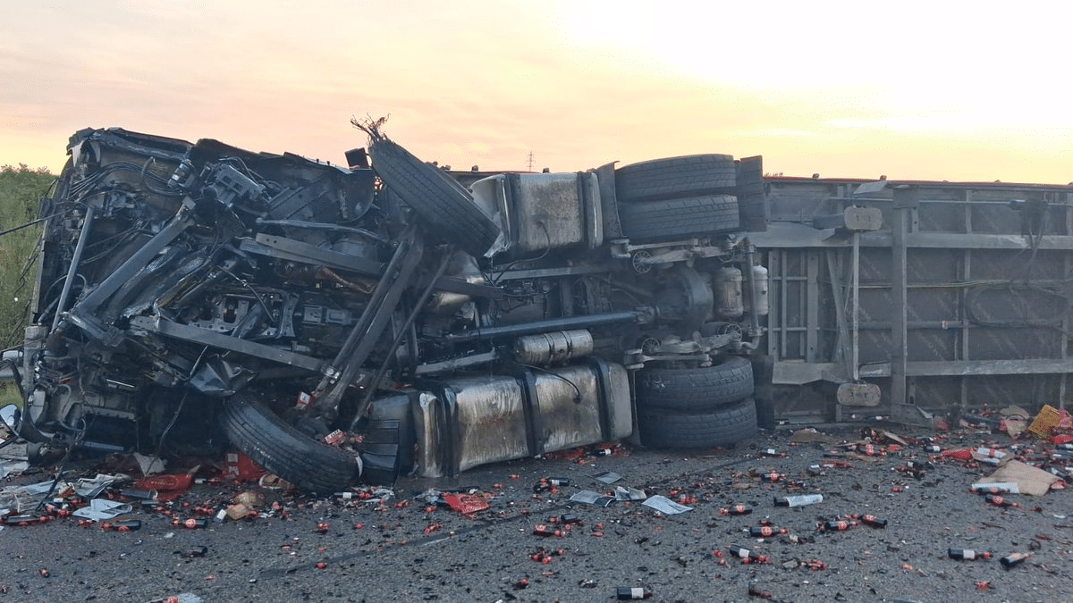 Accident AP-7 Montornès