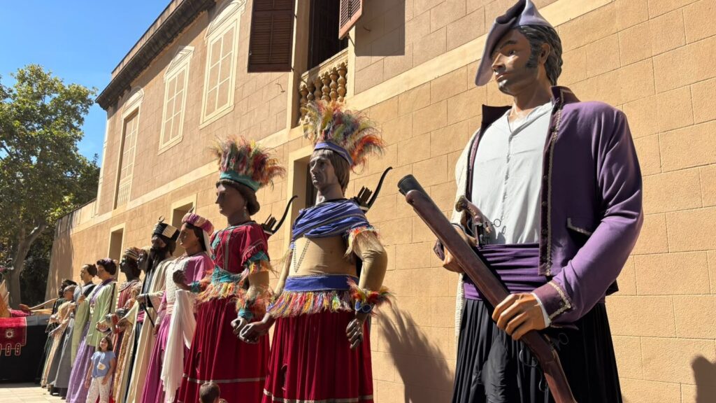 Els Gegants durant les festes de Misericòrdia 2026