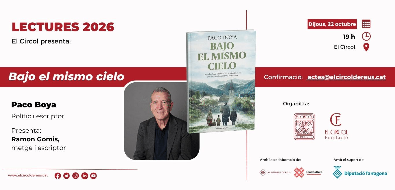 Presentació llibre: «Bajo el mismo cielo» de Paco Boya
