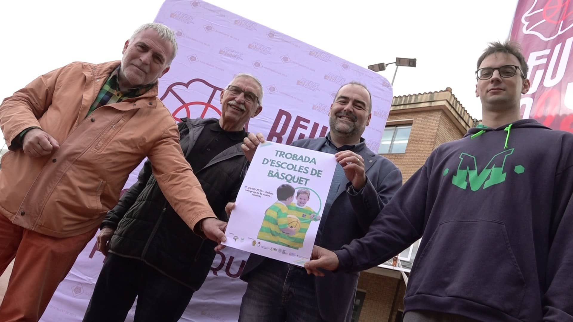 Presentació del cartell de la Trobada d’Escoles de Bàsquet del Pare Manyanet