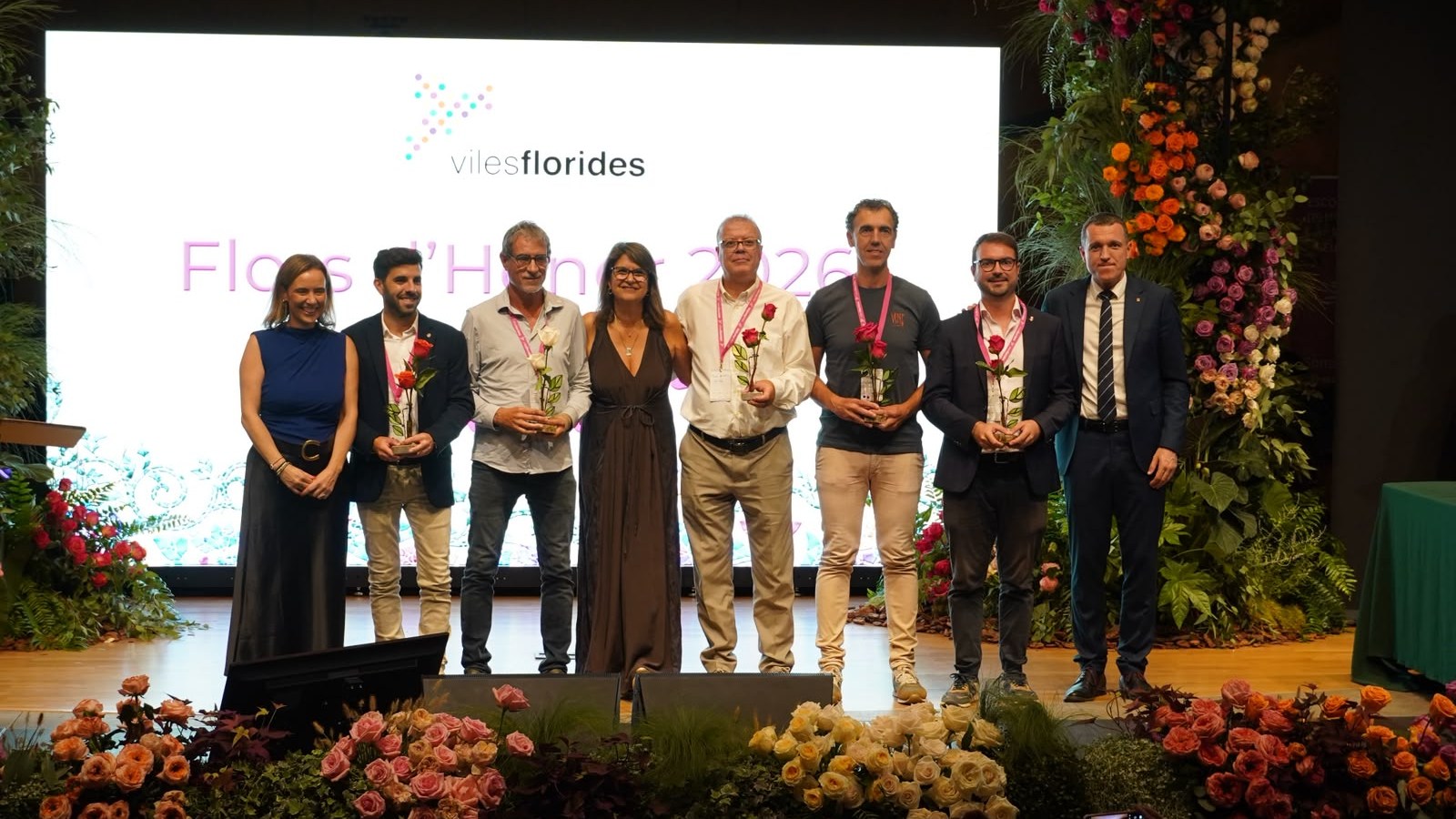 Gala de lliurament de les Flors d’Honor de Viles Florides a Reus